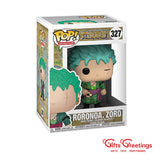 FUNKO POP One Piece 327 Roronoa Zoro Action Figure Model toys