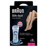 Braun Silk-epil LS5160 Lady Shaver - Wet & Dry Cordless Electric Hair Removal Razor and Bikini Trimmer for Women