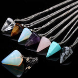 New Natural Quartz Crystal Stone Chakra Healing Gemstone @india